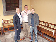 Foto 70.9. Ponentes Invitados (Grant McNoughton-Smith (d), con Rafael Zárate (i) y Ángel Amesty)